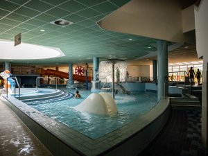 Hajdúszoboszló - Fürdőkomplexum - Aqua-Palace - Családi medence állatfigurákkal