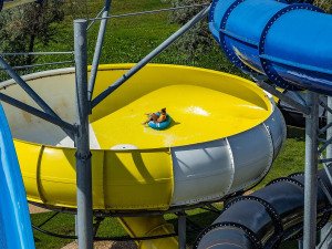 Hajdúszoboszló - Fürdőkomplexum - Aquapark - Extrém zóna - Űrcsónak csúszda