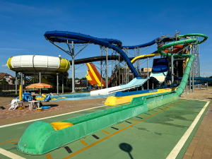 Hajdúszoboszló - Fürdőkomplexum - Aquapark - Extrém zóna - Vízcső csúszda