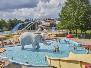 Hajdúszoboszló - Fürdőkomplexum - Aquapark - Elefántos medence