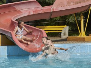 Hajdúszoboszló - Fürdőkomplexum - Aquapark - csúszdák