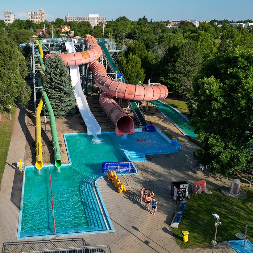 Twister, Niagara, Big hole csúszdák